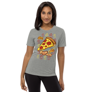Looming Psycho Pizza Party Triblend Tee